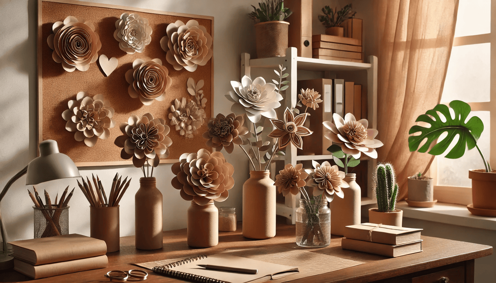 Curso de Decoración con Flores de Papel como Negocio: de la creatividad al ingreso desde casa curso-flores-papel
