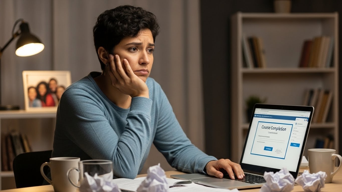 5 errores que cometen las personas al elegir un curso en línea